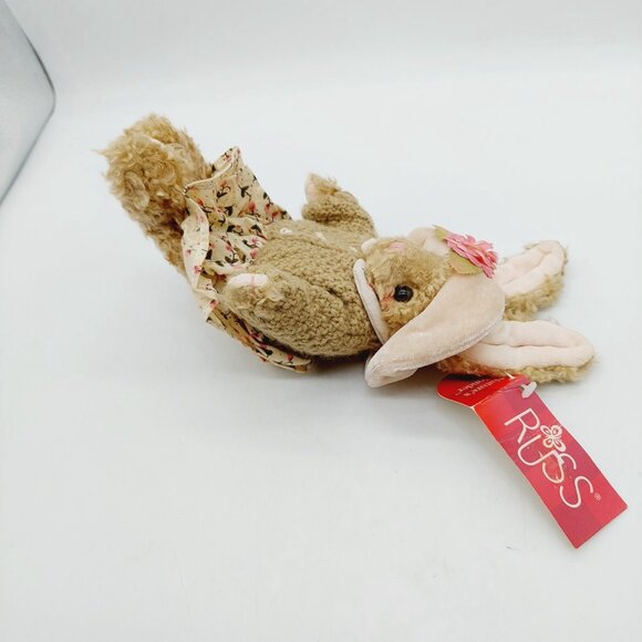 Russ Berrie Anna Bunny Rabbit Easter Stuffed Plush #27747 - Picture 2 of 6